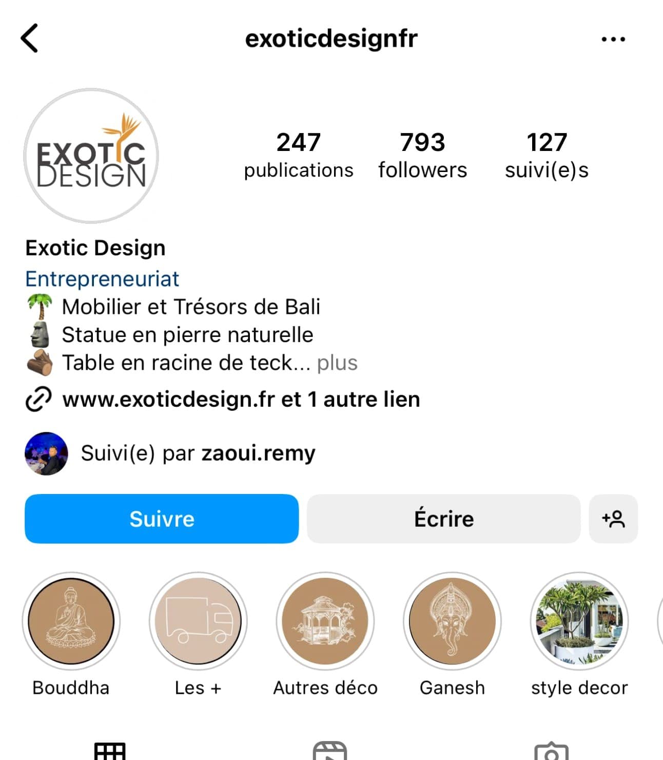 Après — Boutique en ligne de décoration