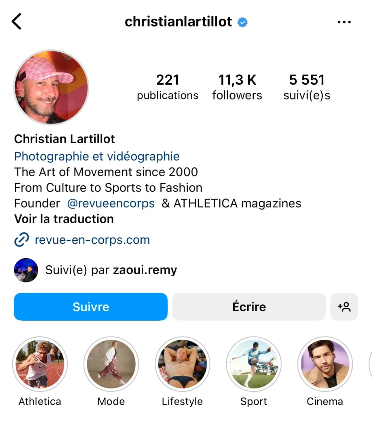 Après — Photographe