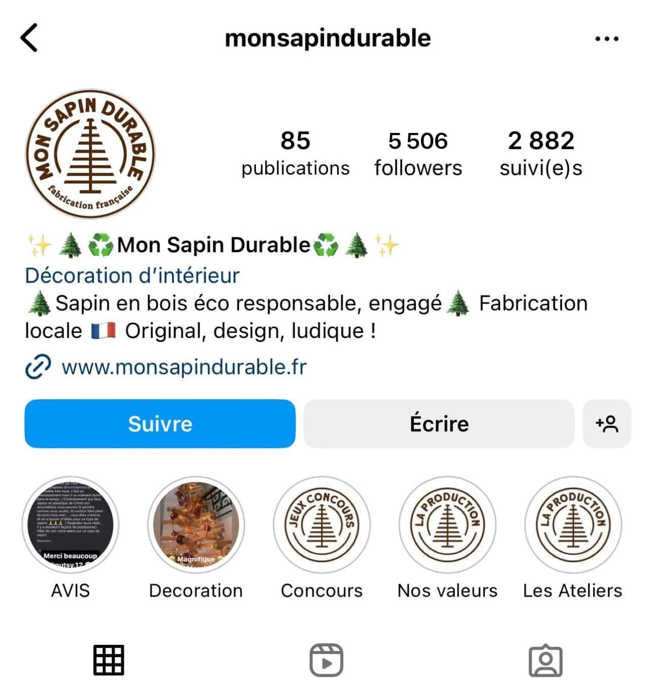 Avant — E-commerce dans l'écologie